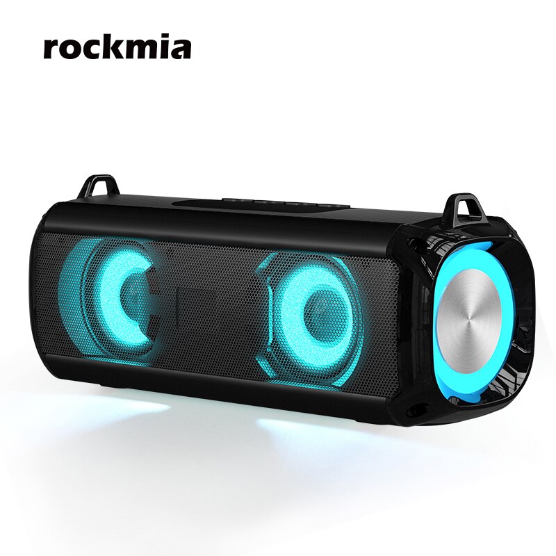 Anker Speaker Soundcore Mini - Rockmia-altavoz con luces LED RGB, reproductor