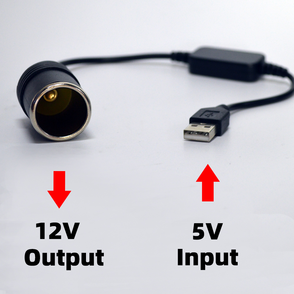 Accessories Experts Vape - Cable convertidor de 5V a 12V,