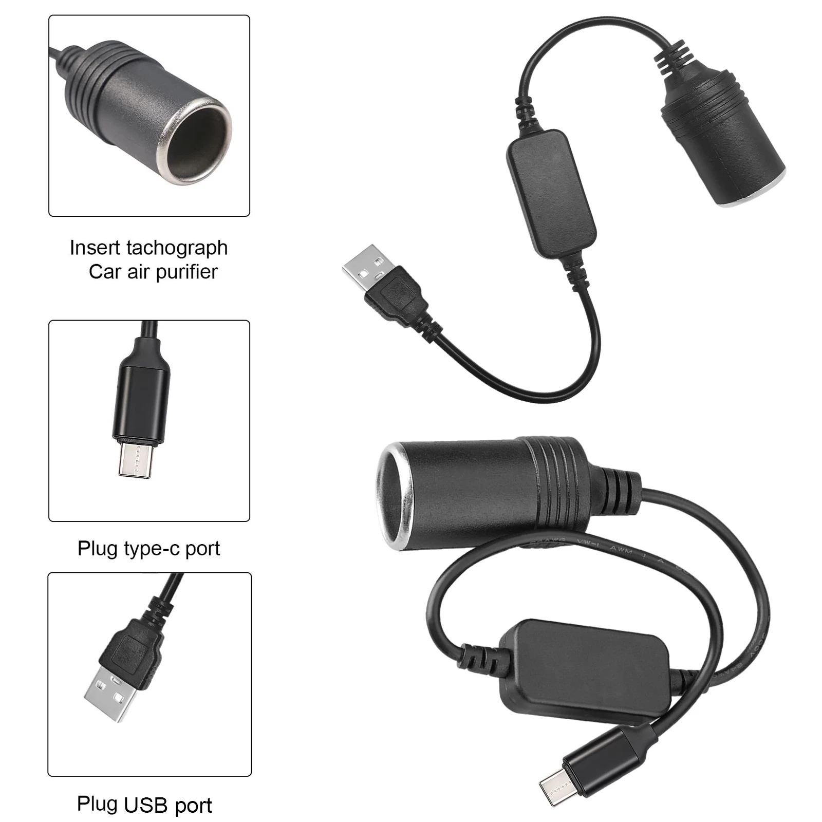 Accessories Experts Vape - Adaptador de encendedor de cigarrillos de