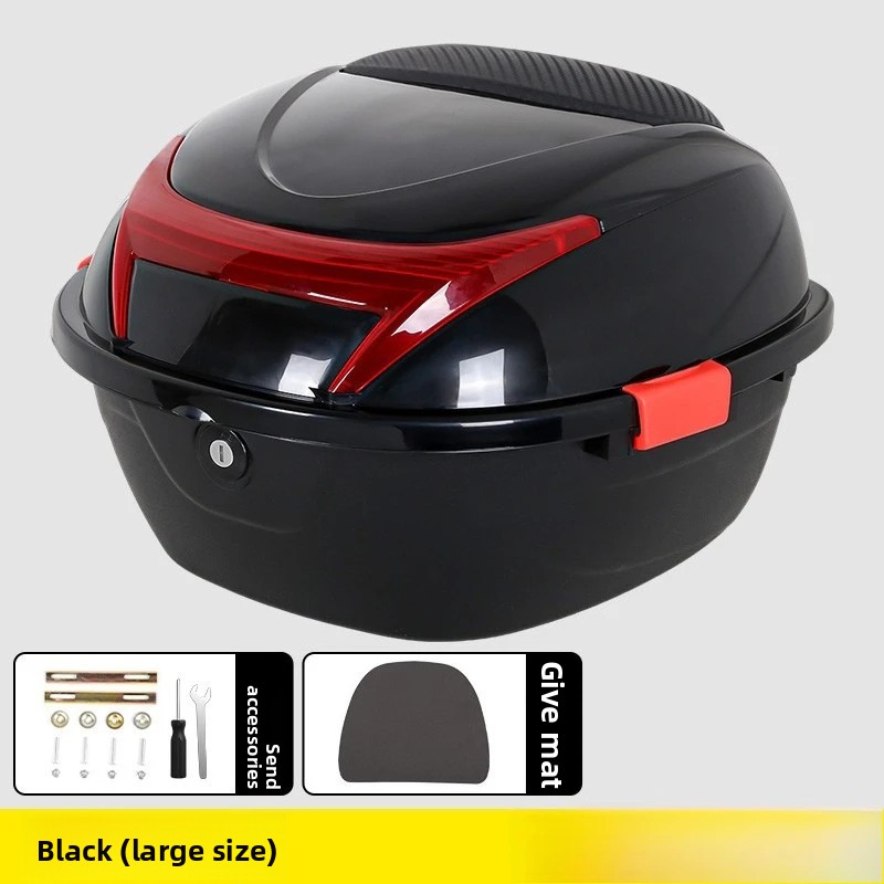 Battery Case Storage - Caja de almacenamiento universal para motocicleta,