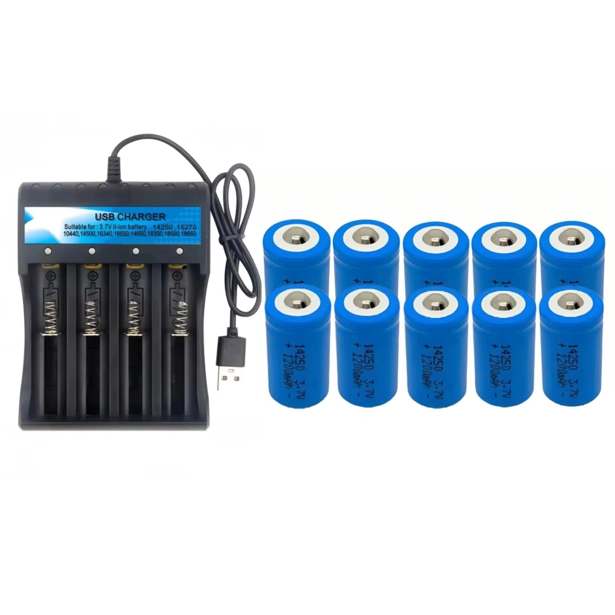 Quick Vape - 10 Uds. Batería de litio de