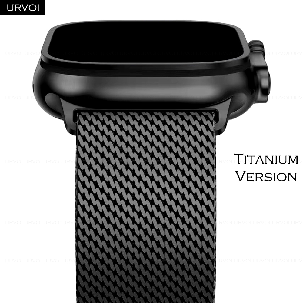 Mesh Coil Strip - URVOI bucle milanés de titanio para