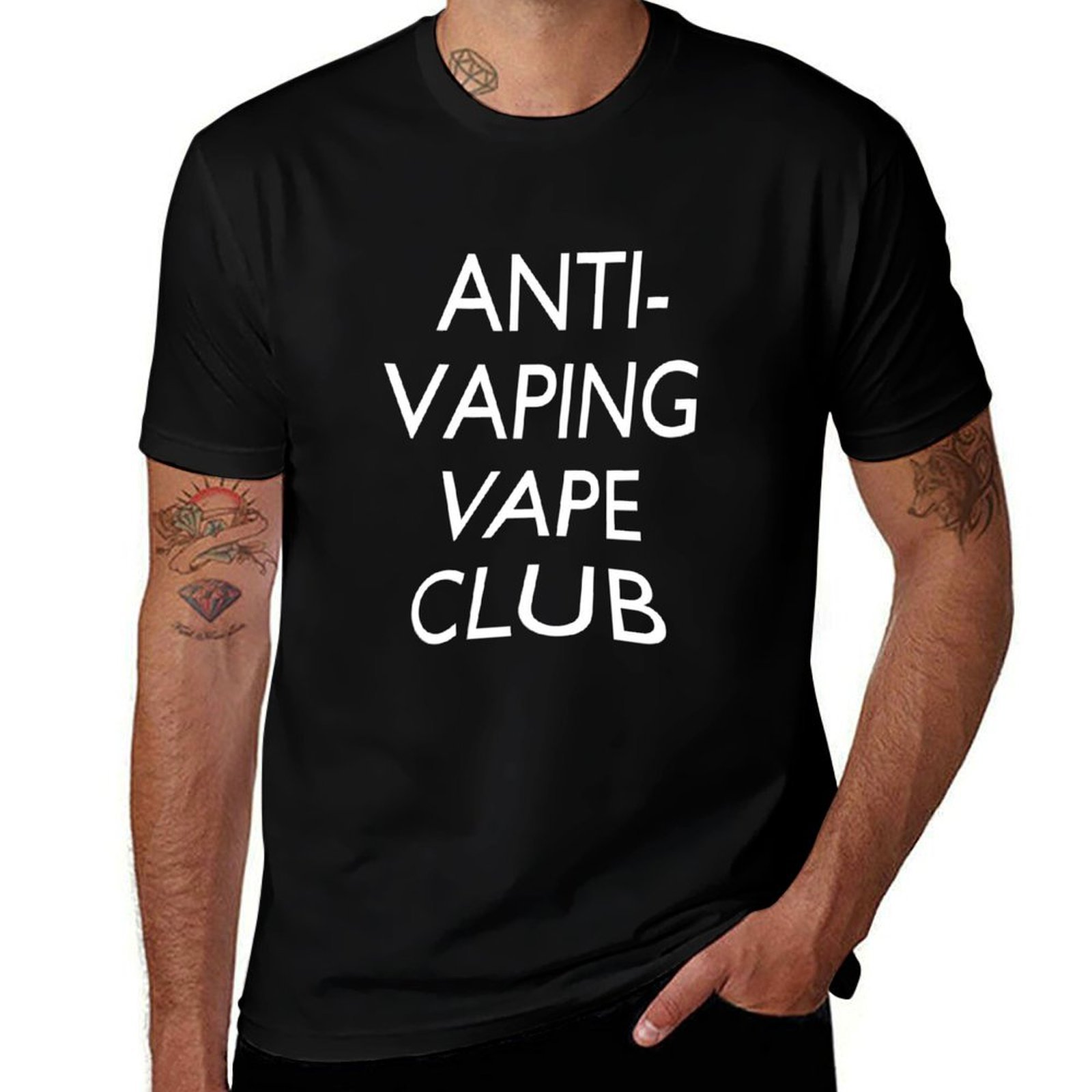Camiseta Anti-Vaping Vape Club - Quick Vape reseña y precio