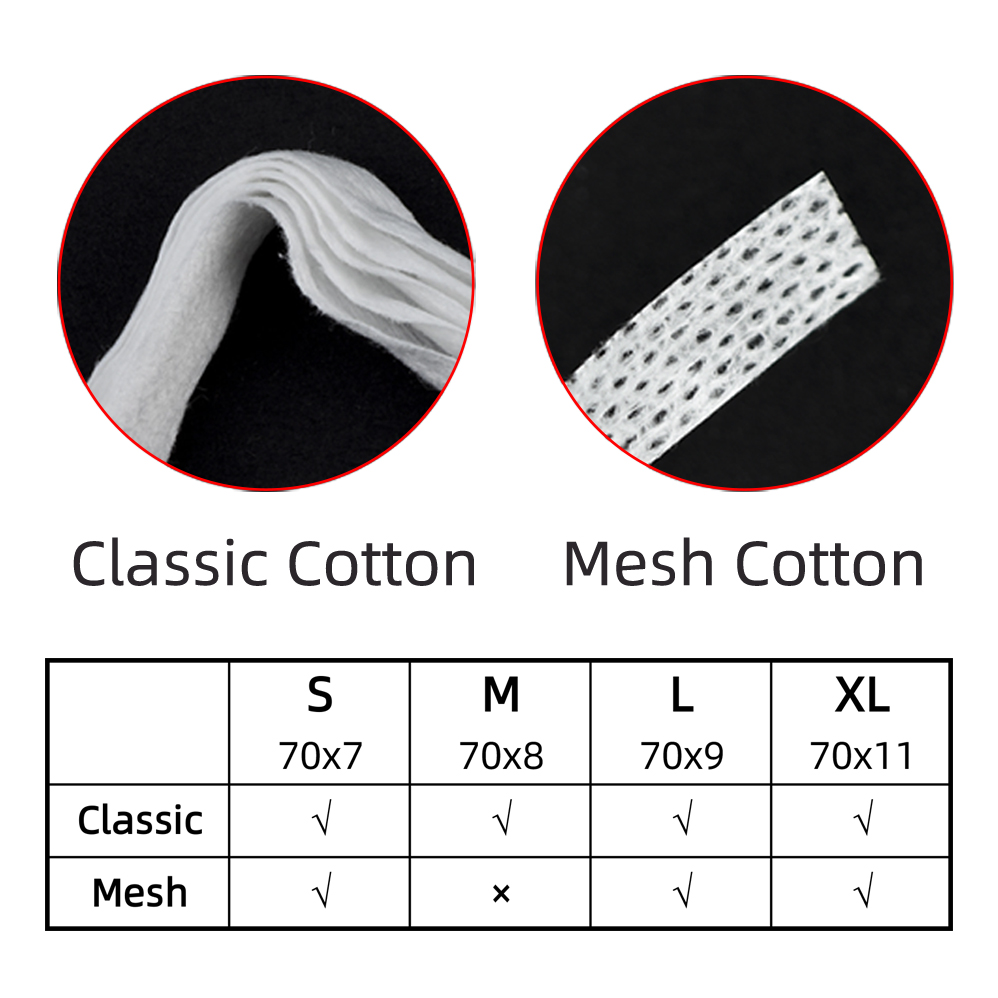 30/20 algodón plano 5 capas po - Mesh Coil Strip reseña y precio